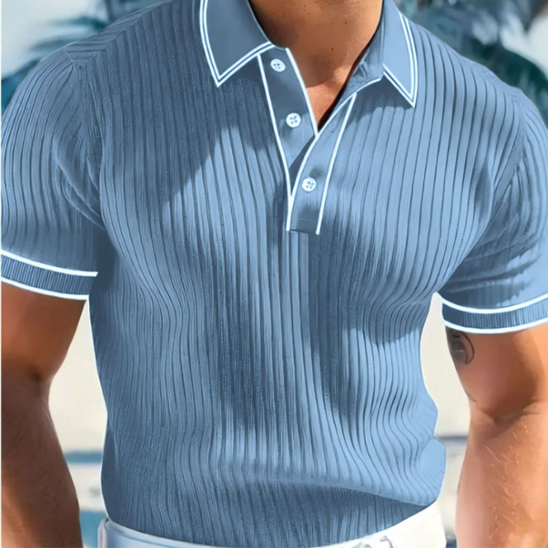 Polo veraniego informal de manga corta | tejido transpirable, corte clásico y perfecto para el día a día