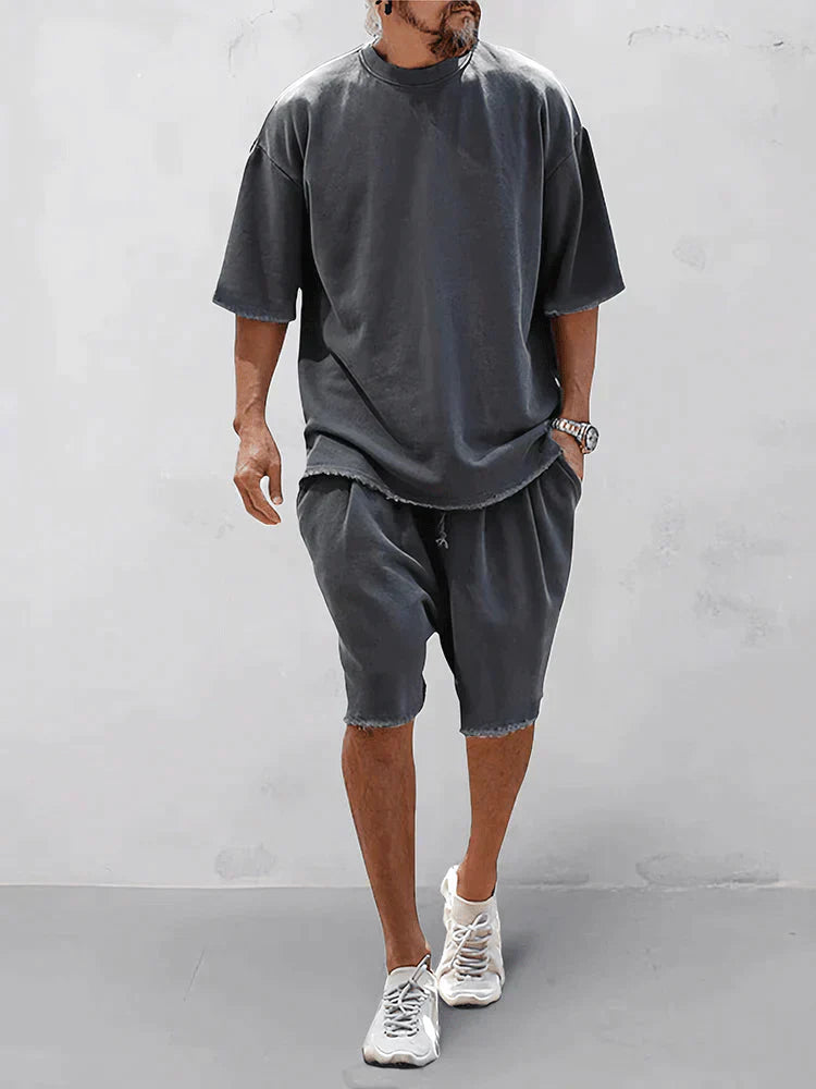 Pablo | Conjunto Casual Camisa Y Shorts Hombre