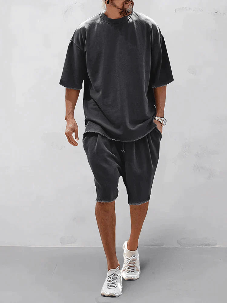 Pablo | Conjunto Casual Camisa Y Shorts Hombre