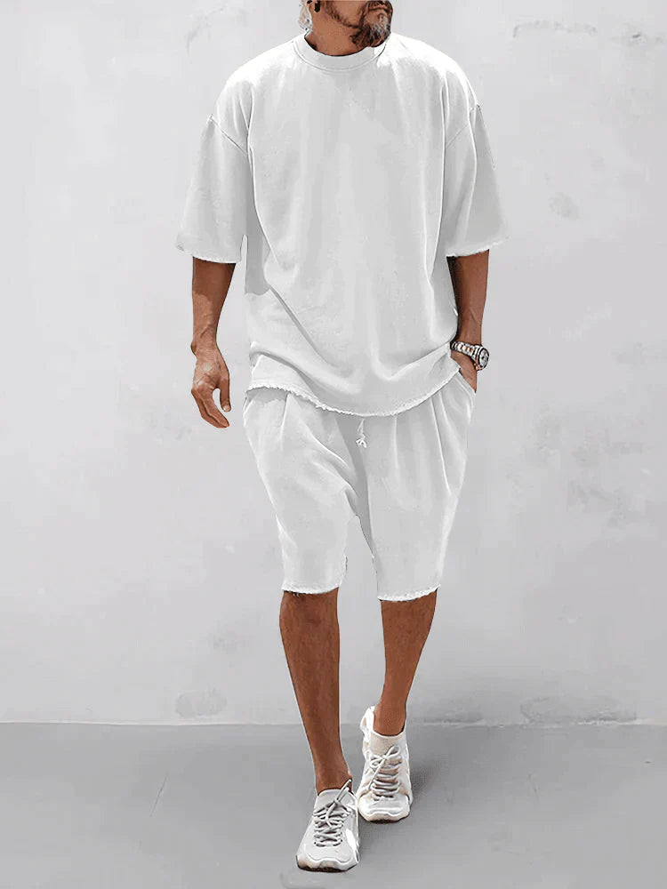 Pablo | Conjunto Casual Camisa Y Shorts Hombre