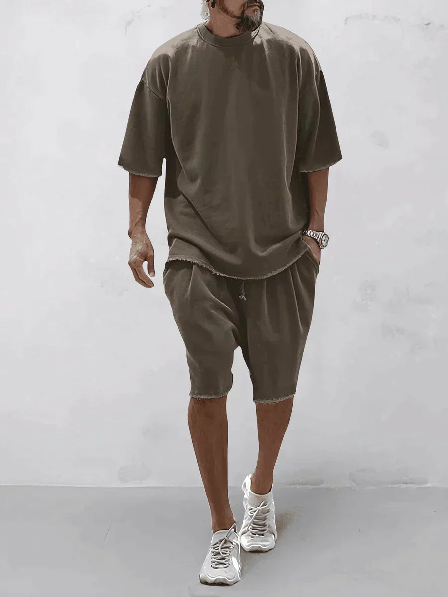 Pablo | Conjunto Casual Camisa Y Shorts Hombre