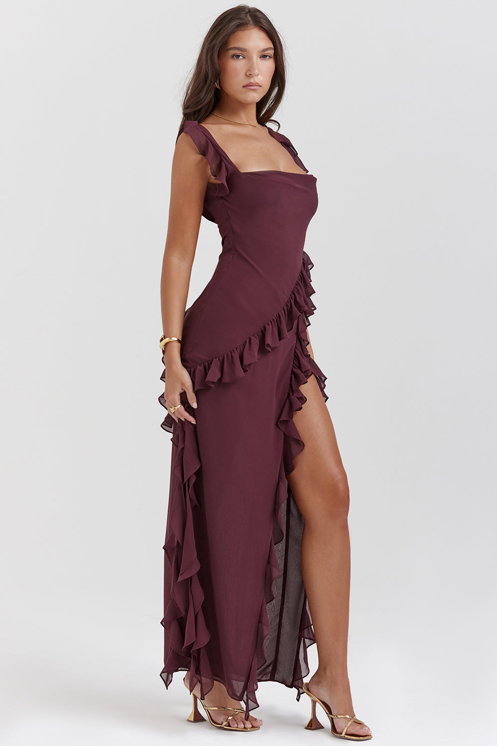 Alexia | Vestido Deslumbrante con Volantes