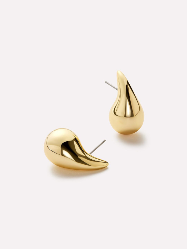 ORIANA | PENDIENTES GOTA ESCULTURAL