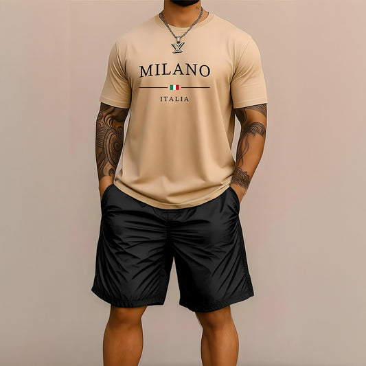 CAMISETA MILÁNO ITALIA | 100 % ALGODÓN