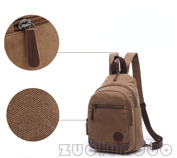 Daily | Mochila informal de lona para el día a día, para mujer y hombre