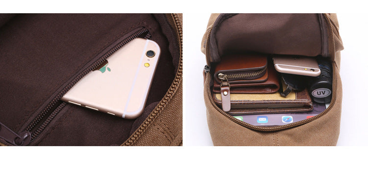 Daily | Mochila informal de lona para el día a día, para mujer y hombre