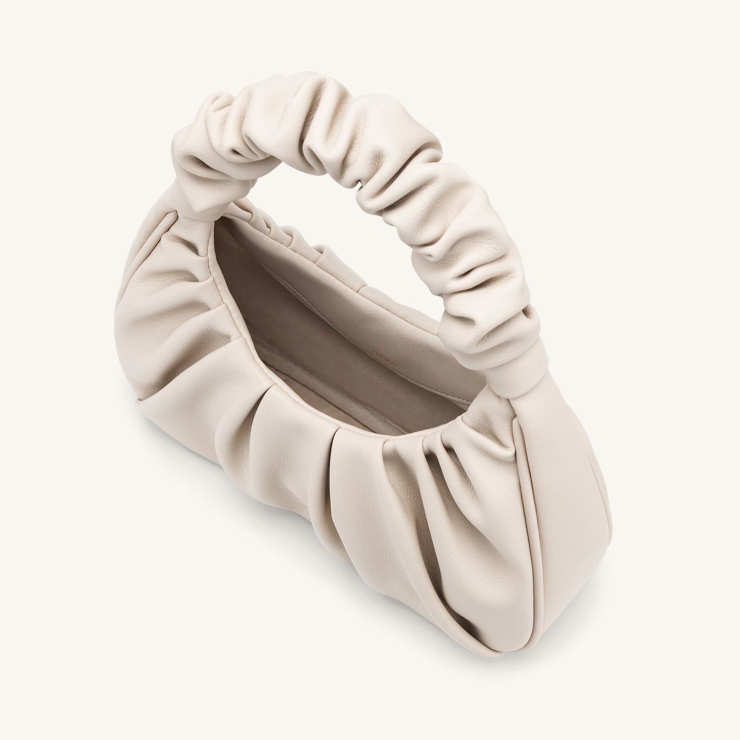 Esperanza | bolso de Nube Fruncida Beige