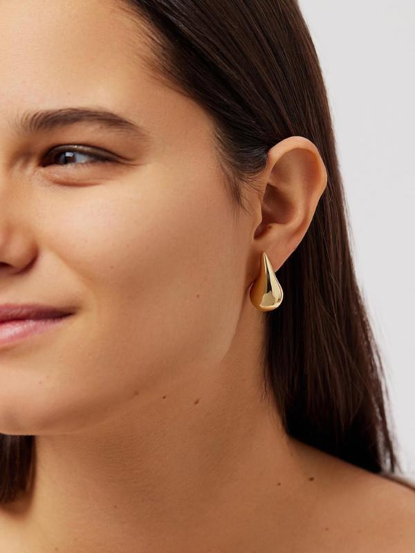 ORIANA | PENDIENTES GOTA ESCULTURAL