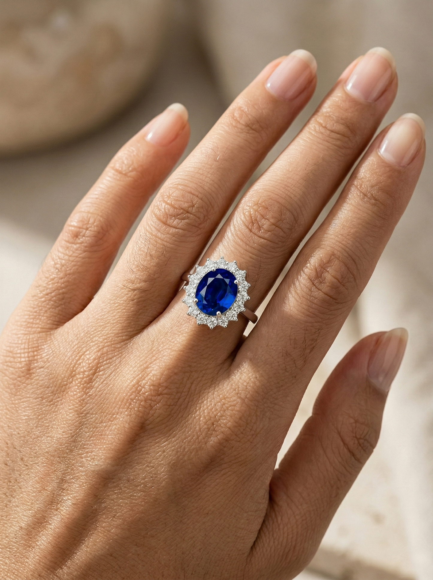 Daiana | Anillo Zafiro