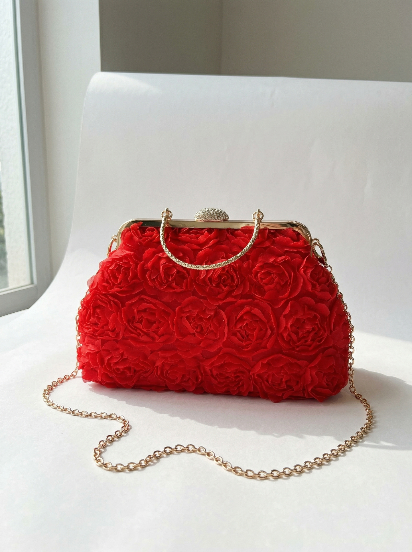 Flor | Bolso de mano elegante
