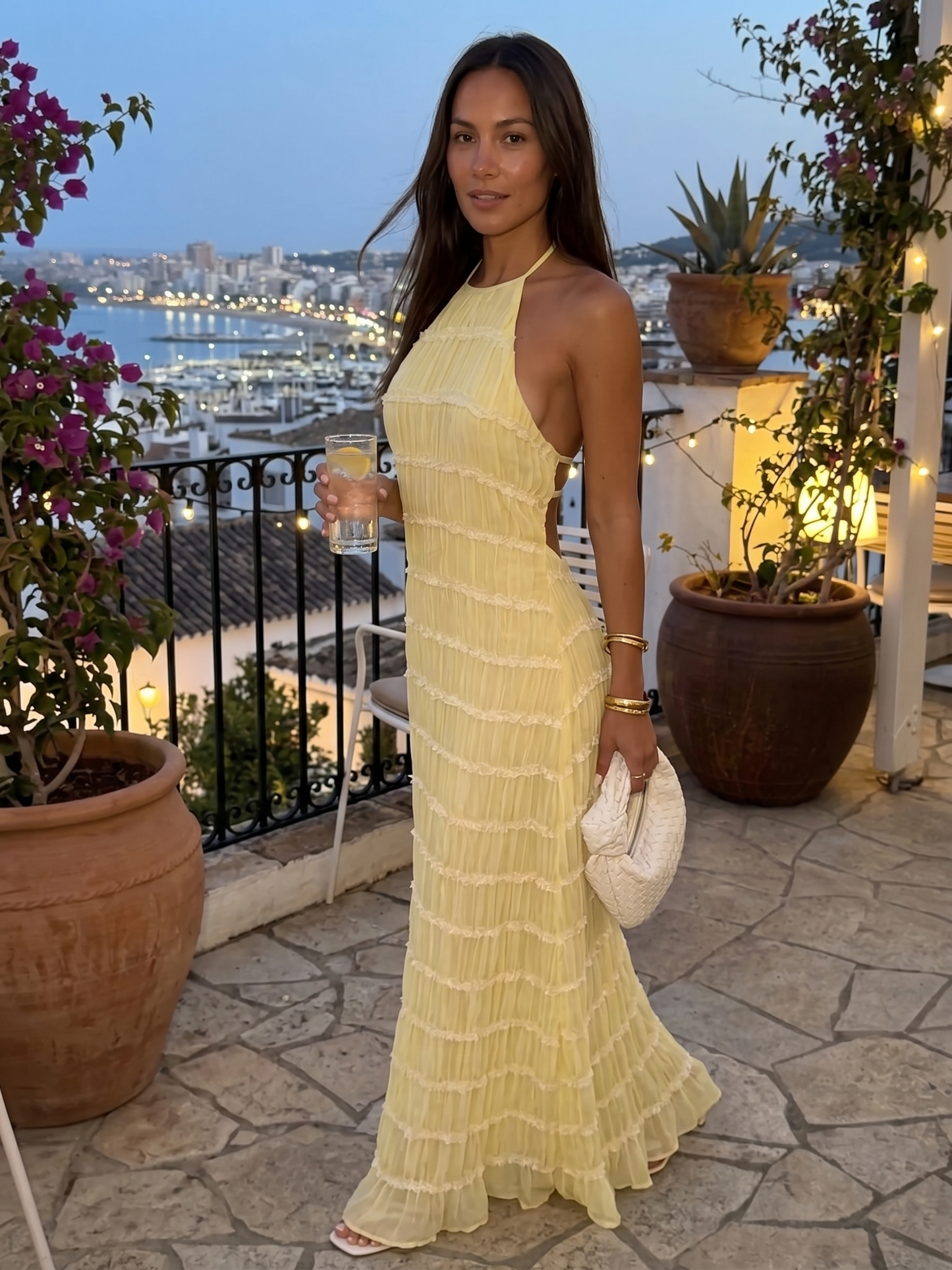 Silvia | Vestido largo de verano