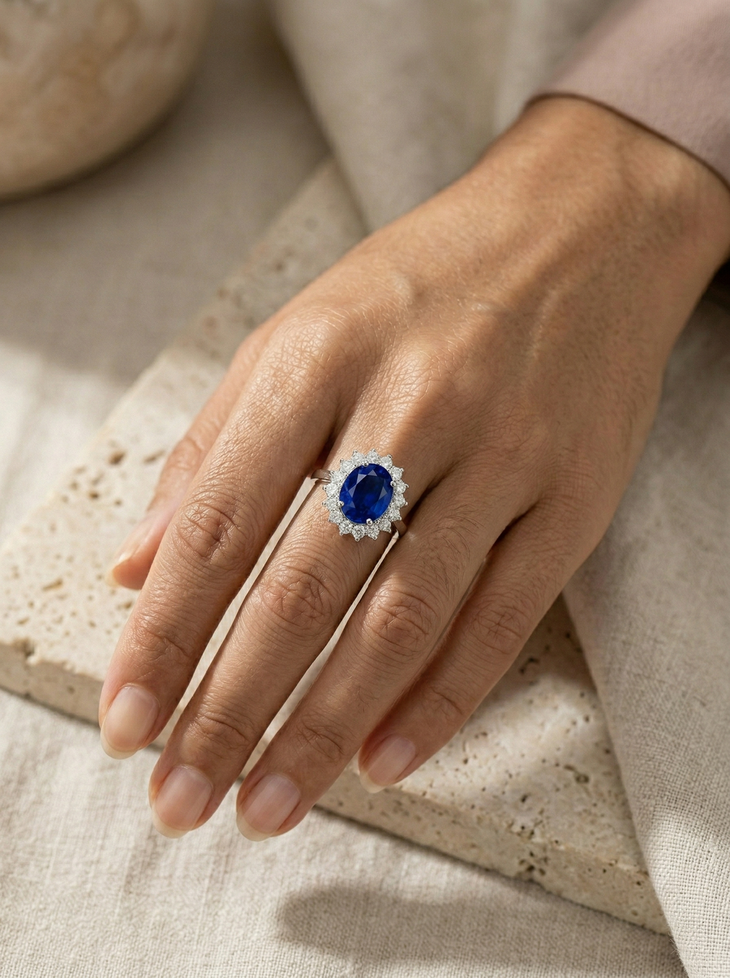 Daiana | Anillo Zafiro