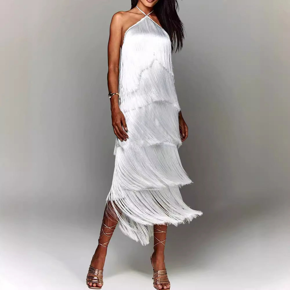 Luciana | Vestido con Flecos