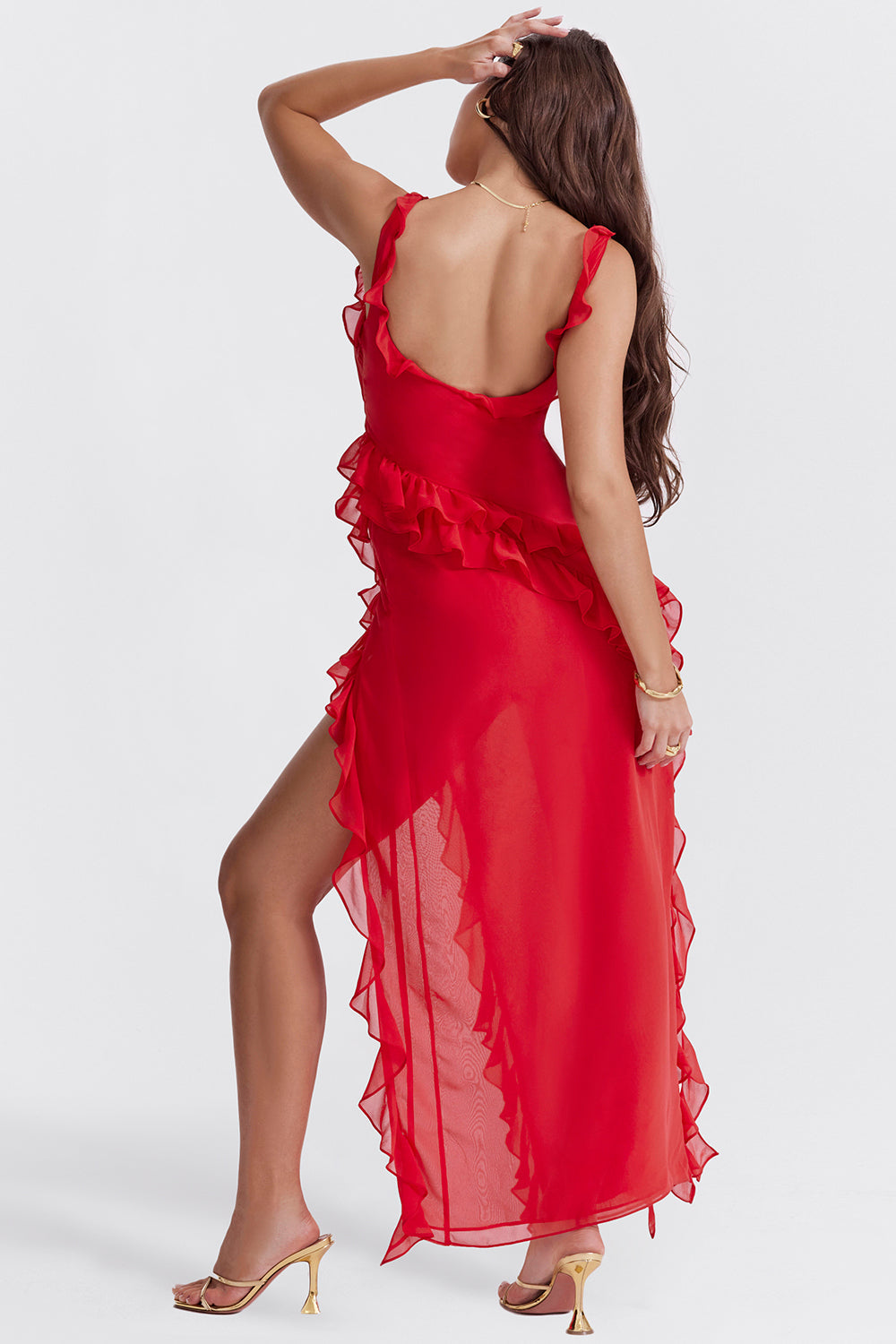 Alexia | Vestido Deslumbrante con Volantes