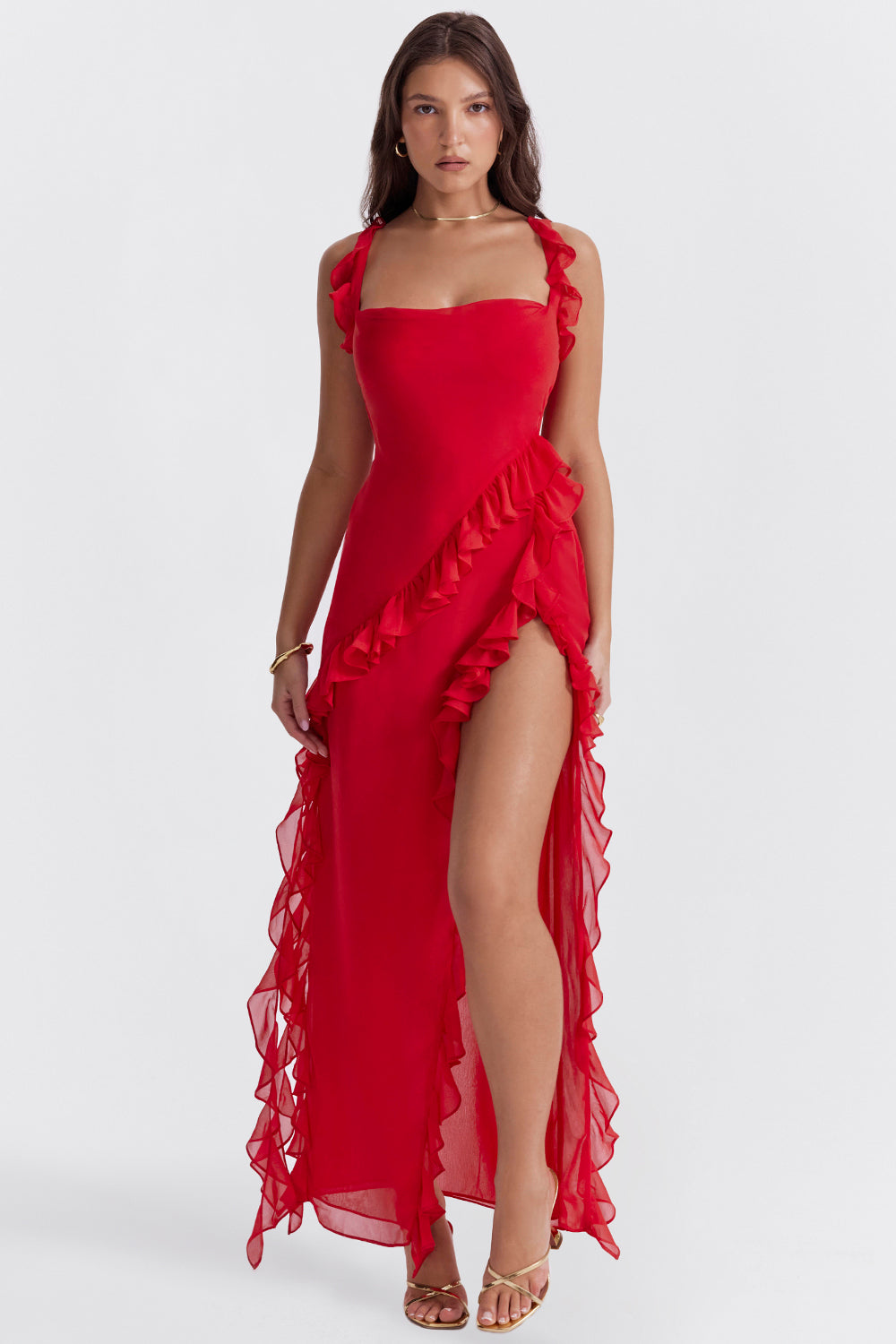 Alexia | Vestido Deslumbrante con Volantes