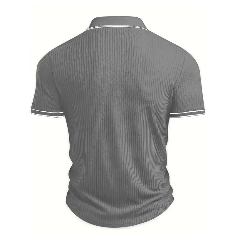 Polo veraniego informal de manga corta | tejido transpirable, corte clásico y perfecto para el día a día